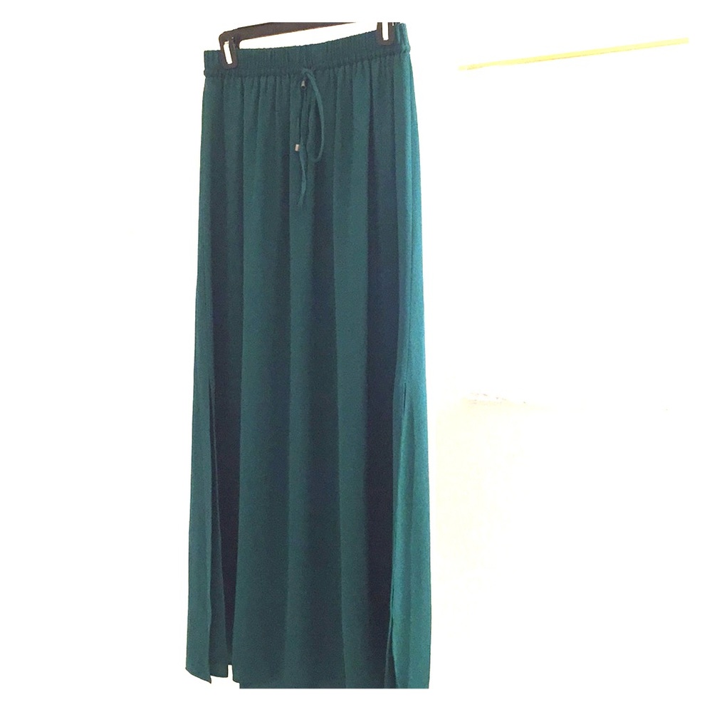 Evergreen maxi skirt